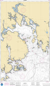 NOAA Nautical Chart 13318: Frenchman Bay and Mount Desert lsland