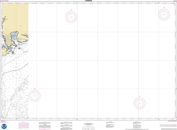 NOAA Nautical Chart 13392: Grand Manan Channel Southern Part