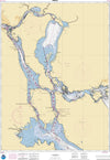 NOAA Nautical Chart 14883: St. Marys River - Munuscong Lake to Sault Ste. Marie
