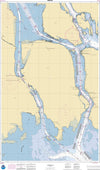 NOAA Nautical Chart 14887: St Marys River - Vicinity of Neebish Island