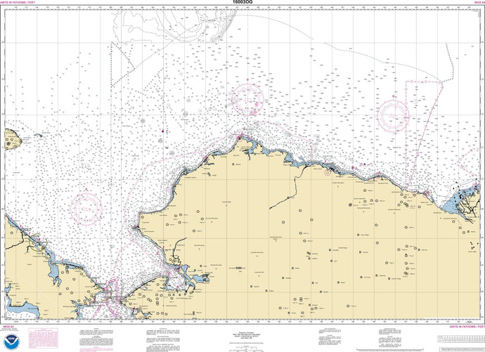 NOAA Nautical Chart 16003: Artic Coast
