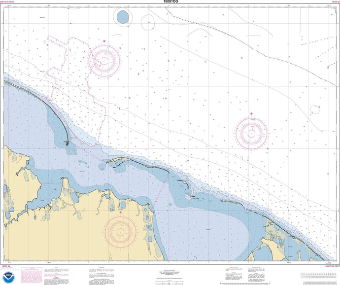 NOAA Nautical Chart 16081: Scott Pt. to Tangent Pt.