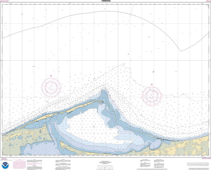 NOAA Nautical Chart 16084: Peard Bay and approaches