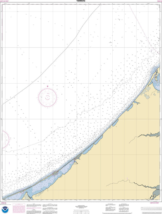 NOAA Nautical Chart 16086: Nakotlek Pt. to Wainwright
