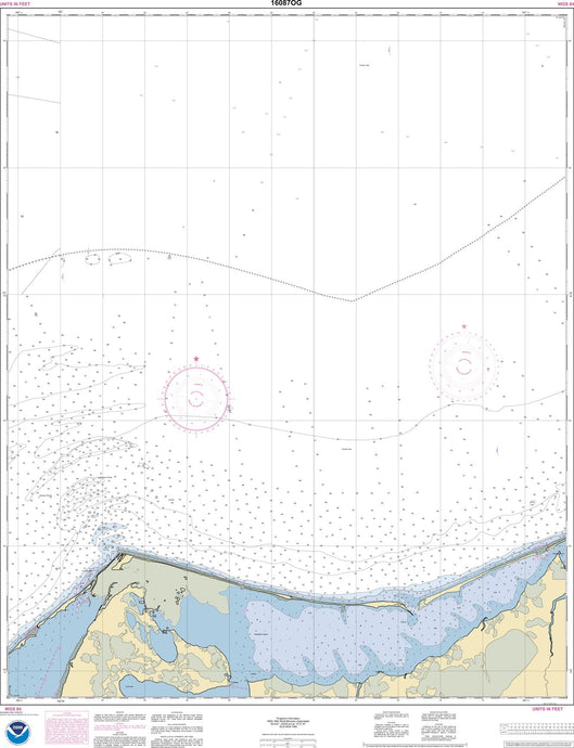 NOAA Nautical Chart 16087: Icy Cape to Nokotlek Pt.