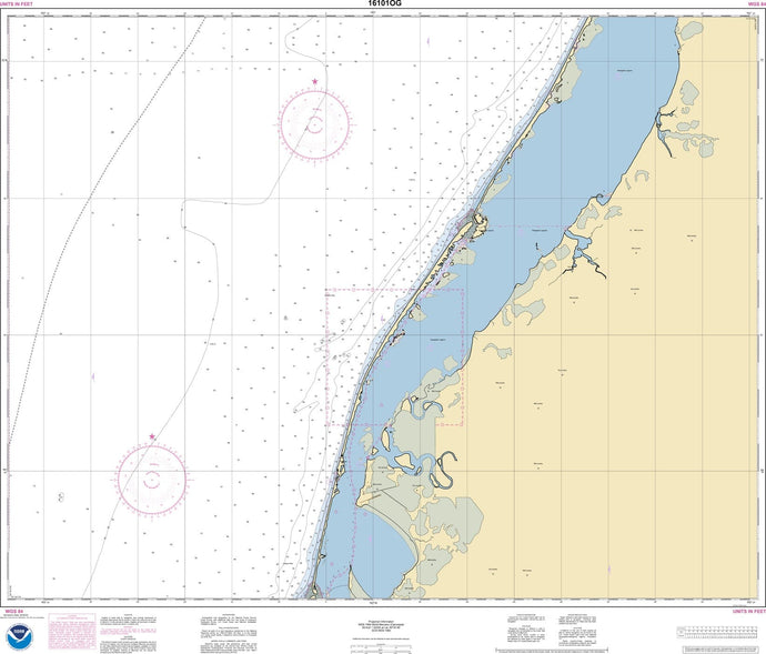 NOAA Nautical Chart 16101: Pt. Lay and approaches