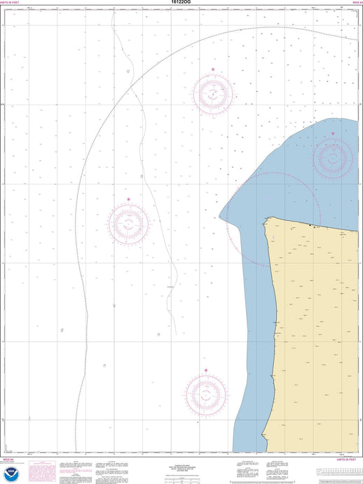 NOAA Nautical Chart 16122: Cape Dyer to Cape Lisburge