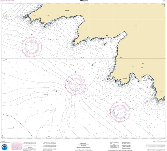 NOAA Nautical Chart 16430: Attu Island Theodore Pt. to Cape Wrangell