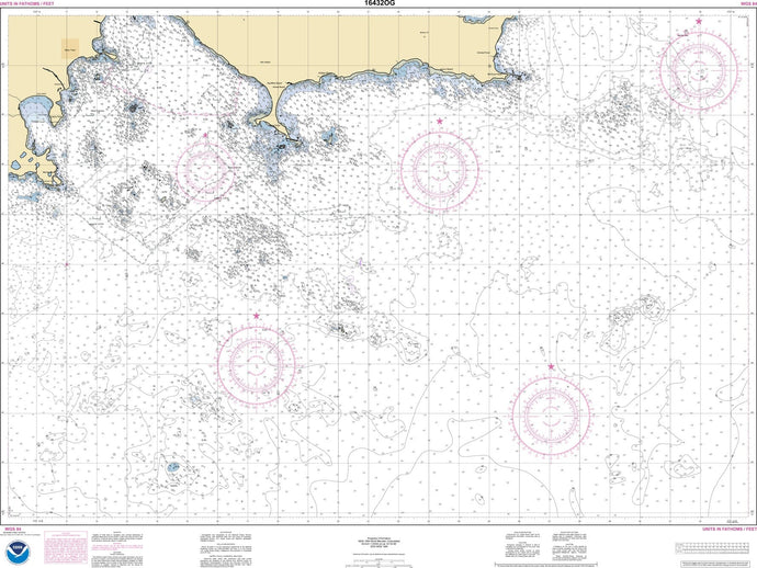 NOAA Nautical Chart 16432: Massacre Bay