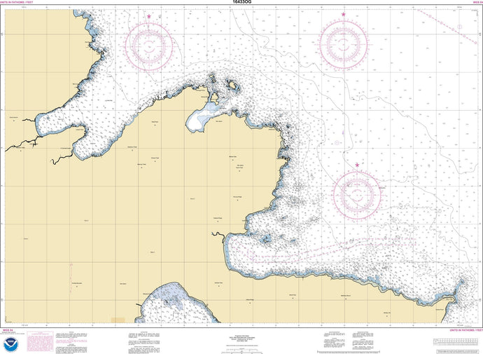 NOAA Nautical Chart 16433: Sarana Bay to Holtz Bay;Chichagof Harbor