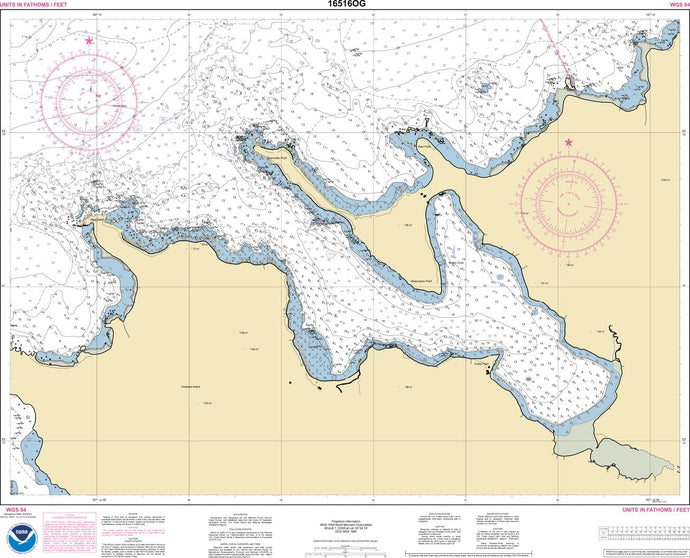 NOAA Nautical Chart 16516: Chernofski Harbor