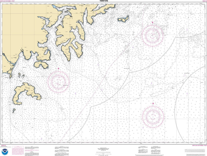 NOAA Nautical Chart 16561: Mitrofania Bay And Kuiukta Bay