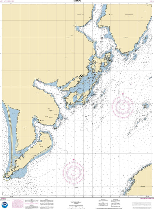 NOAA Nautical Chart 16591: Alitak Bay-Cape Alitak to Moser Bay