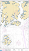 NOAA Nautical Chart 16713: Naked Island to Columbia Bay