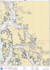 NOAA Nautical Chart 17360: Etolin Island to Midway Islands, including Sumner Strait;Holkham Bay;Big Castle Island