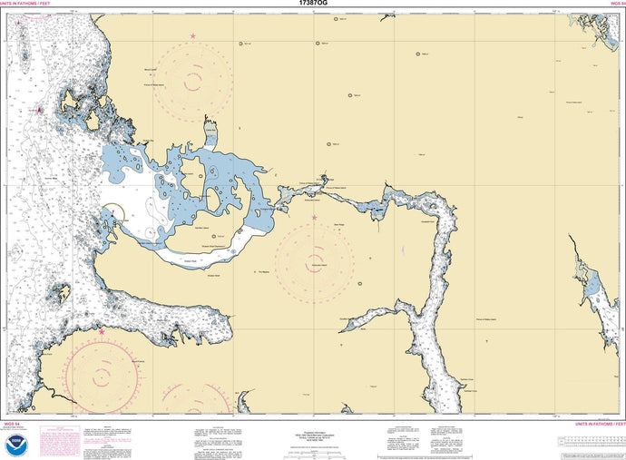 NOAA Nautical Chart 17387: Shakan and Shipley Bays and Part of El Capitan Passage;El Capitan Pasage, Dry Pass to Shakan Strait