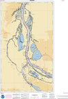 NOAA Nautical Chart 18525: Columbia River Saint Helens to Vancouver