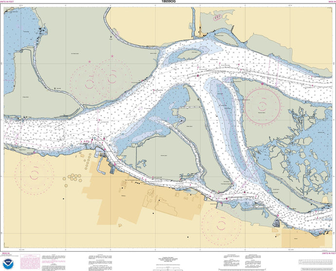 NOAA Nautical Chart 18659: SUISUN BAY-Mallard Island to Antioch