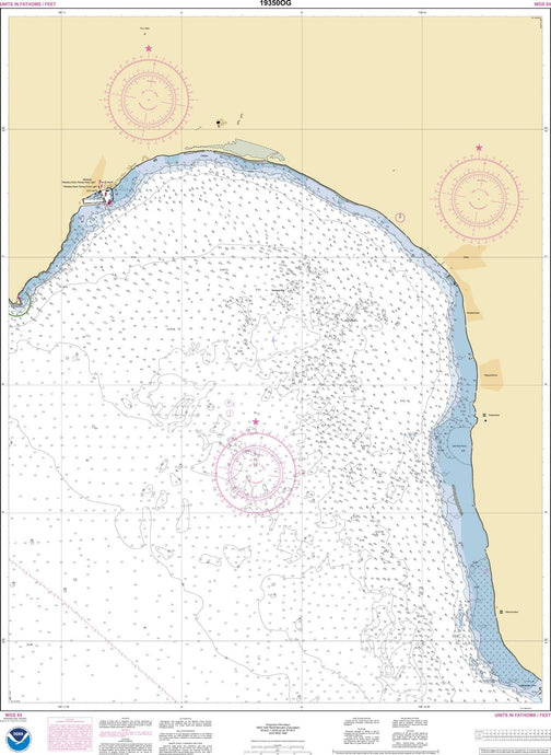 NOAA Nautical Chart 19350: Island of Maui Ma'alaea Bay