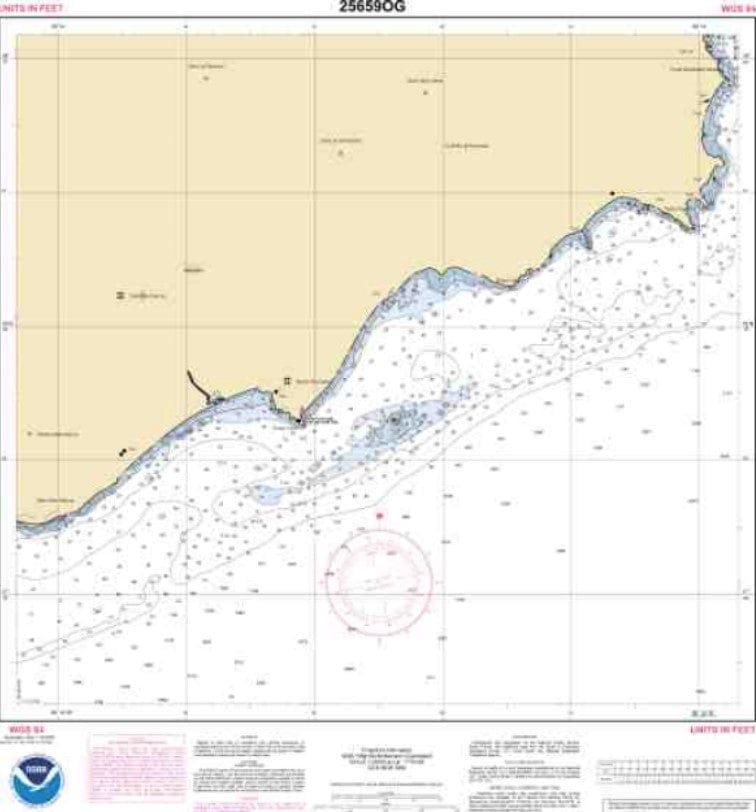 NOAA Nautical Chart 25659: Puerto Maunabo