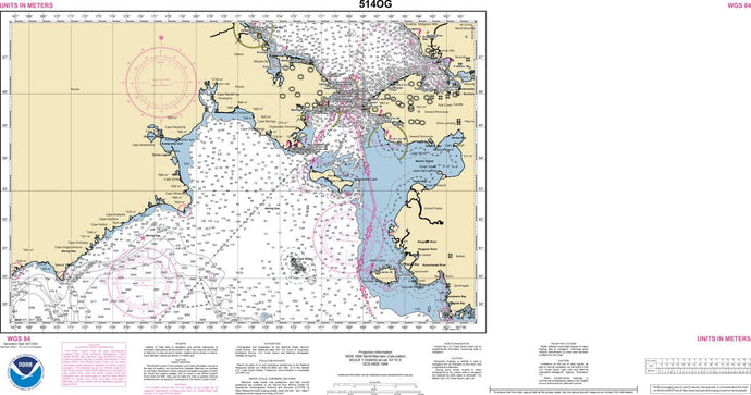 NOAA Nautical Chart 514: Bering Sea Northern Part
