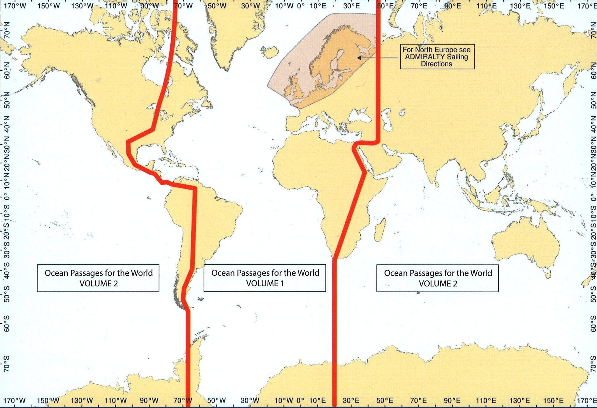 Ocean Passages for the World (Vol. 2) - Indian & Pacific Oceans NP136(2), 2021 Edition