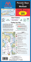Peconic Bays to Montauk Waterproof Chart, 4th Edition
