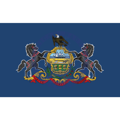 Pennsylvania State Flag - SolarGuard Nylon - Amnautical
