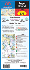 Puget Sound Waterproof Chart, 5th Edition