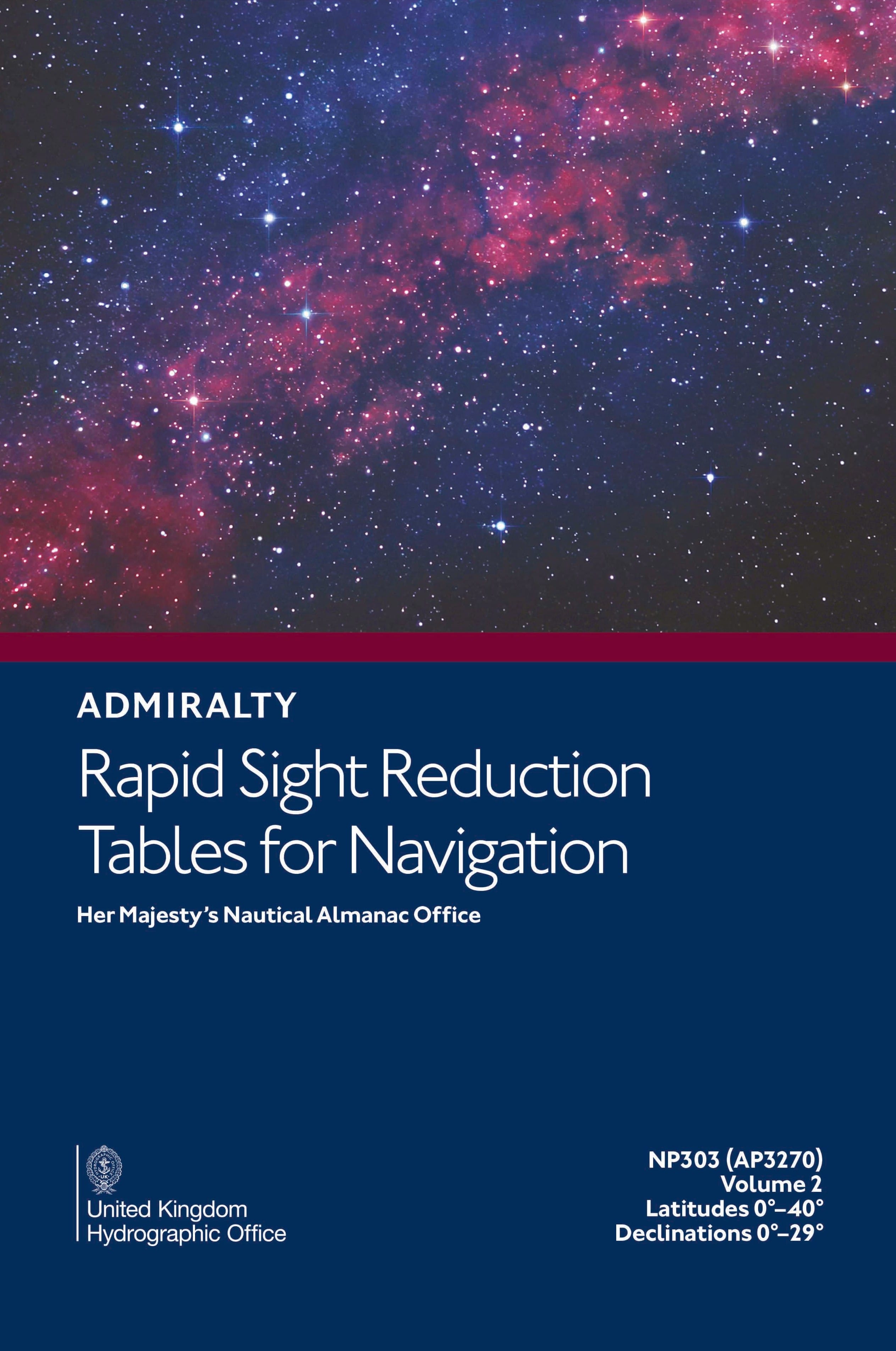 Sight Table Admiralty Sight Reduction Tables | UKHO - Amnautical