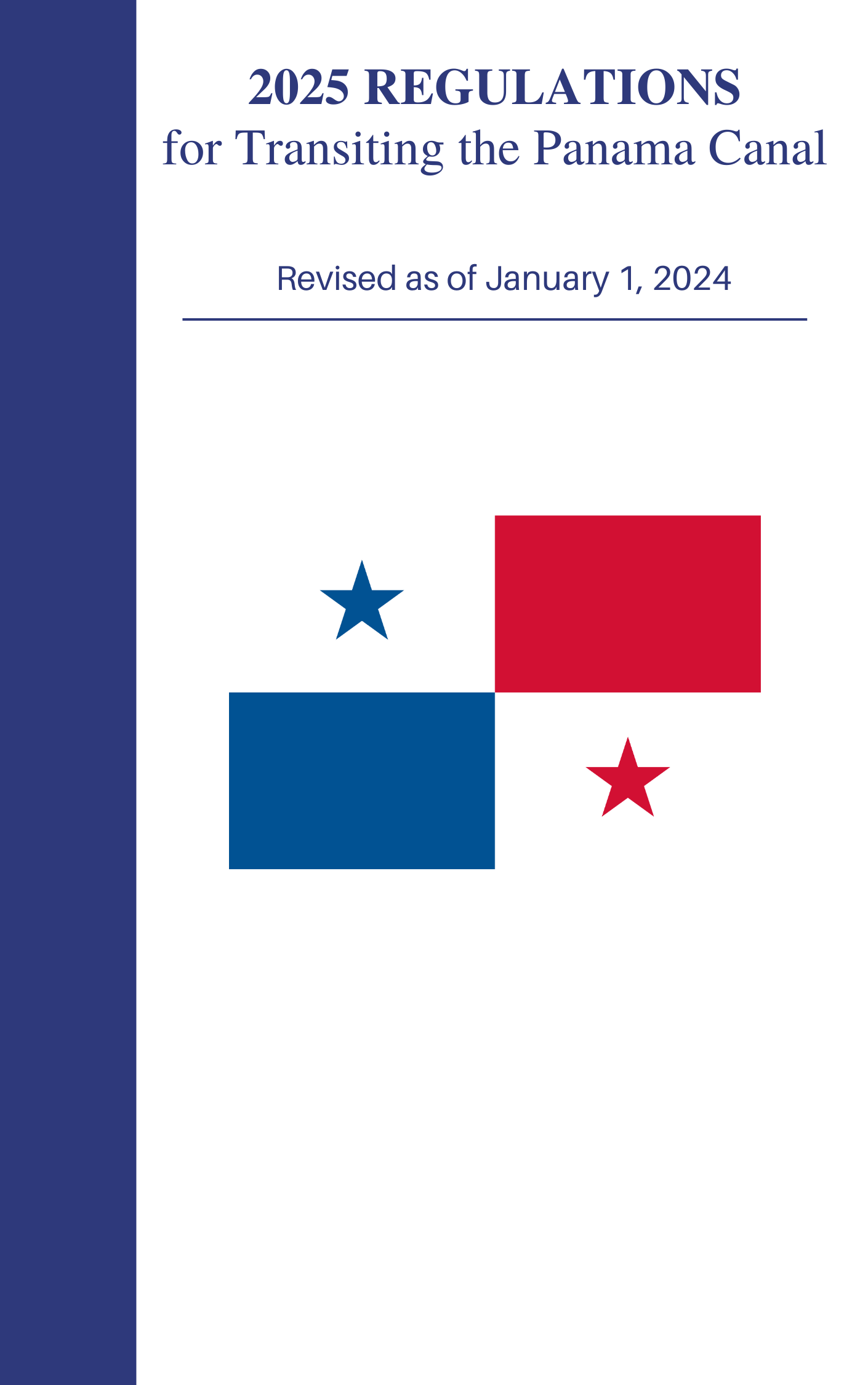 Regulations for Transiting the Panama Canal 2025 - Amnautical