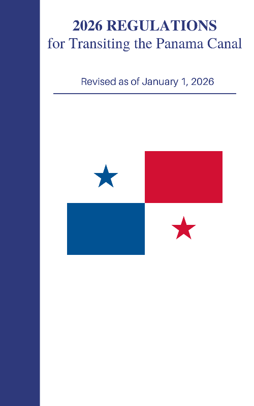 Regulations for Transiting the Panama Canal, 2026 Edition (including CD-ROM)