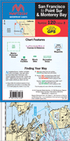 San Francisco to Point Sur & Monterey Bay Waterproof Chart, 2nd Edition