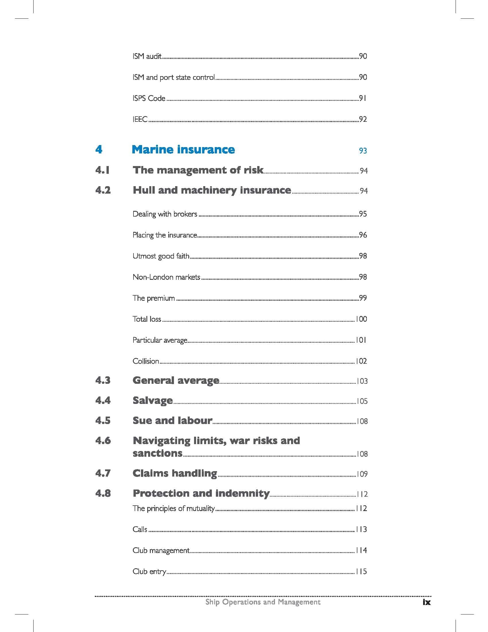 Ship Operations and Management, 2022 Edition