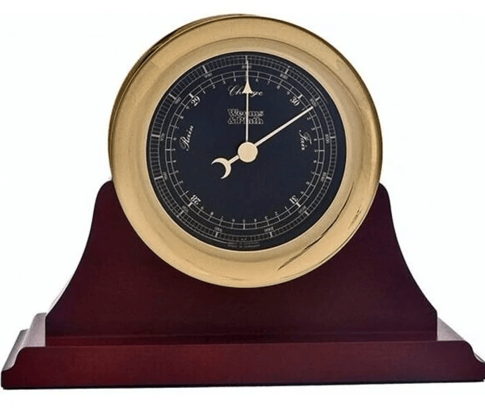 Single Mahogany Base for Atlantis Collection (Weems & Plath 101B)