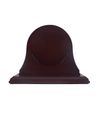 Single Mahogany Base with Back Panel for Atlantis Collection (Weems & Plath 100B)