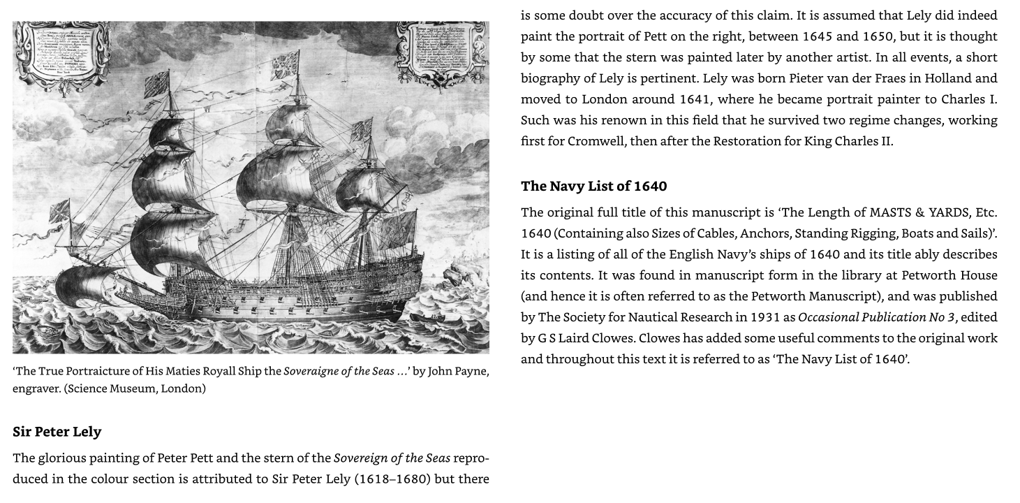 Sovereign of the Seas, 1637: A Reconstruction of the Most Powerful Warship of Its Day, 2020 Edition