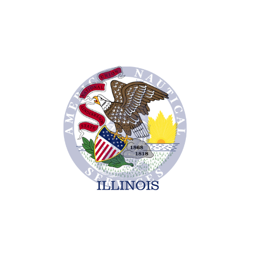 Illinois State Flag High Quality Flag Amnautical illinois-state-flag-high-quality-flag-amnautical