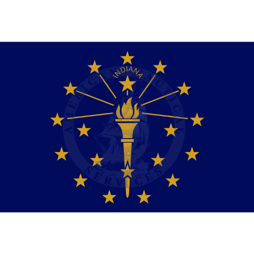 State of Indiana Flag