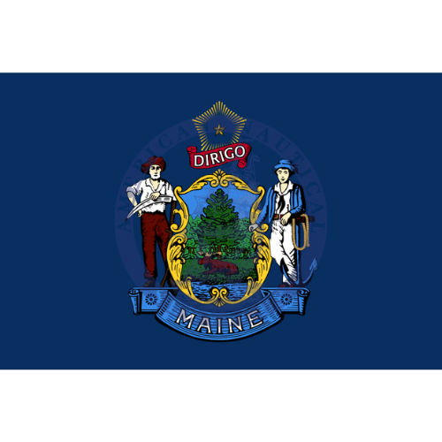State of Maine Flag