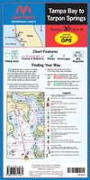 Tampa Bay to Tarpon Springs Waterproof Chart, 4th Edition