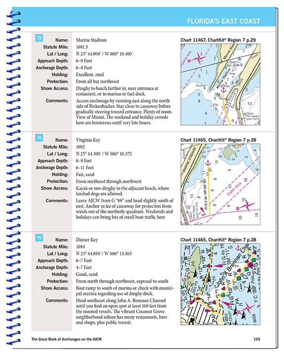 The Great Book of Anchorages: Norfolk, VA to Key West, 2nd Edition