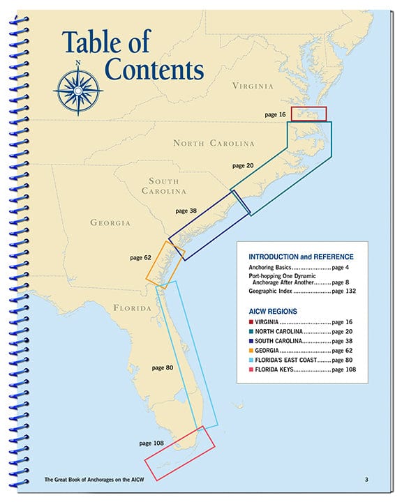 The Great Book of Anchorages: Norfolk, VA to Key West, 2nd Edition