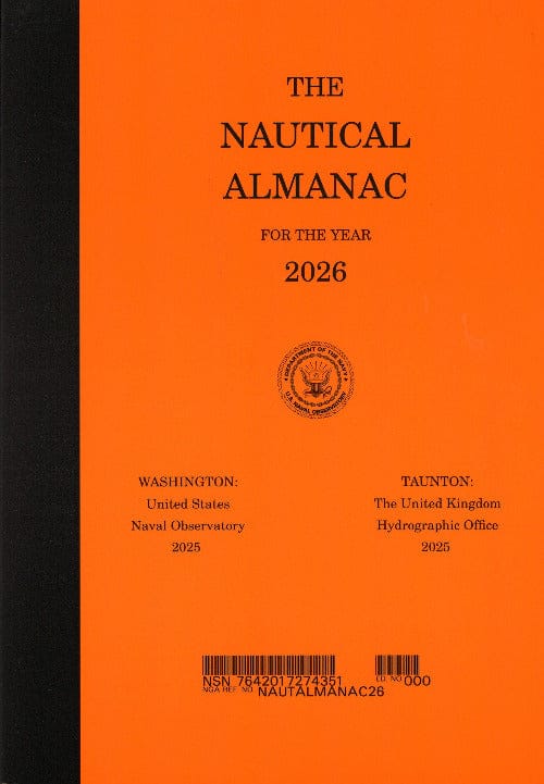 The Nautical Almanac, 2026 Edition