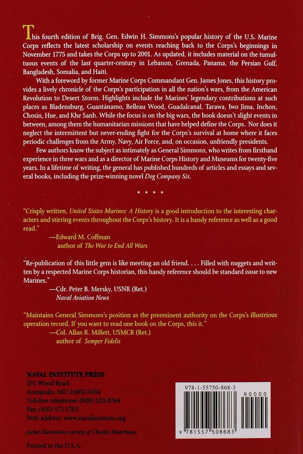 The United States Marines: A History
