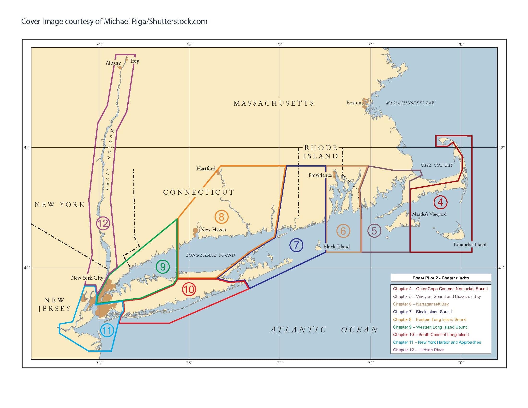 U.S. Coast Pilot 2: Atlantic Coast: Cape Cod, MA to Sandy Hook, NJ - 53rd Edition 2024