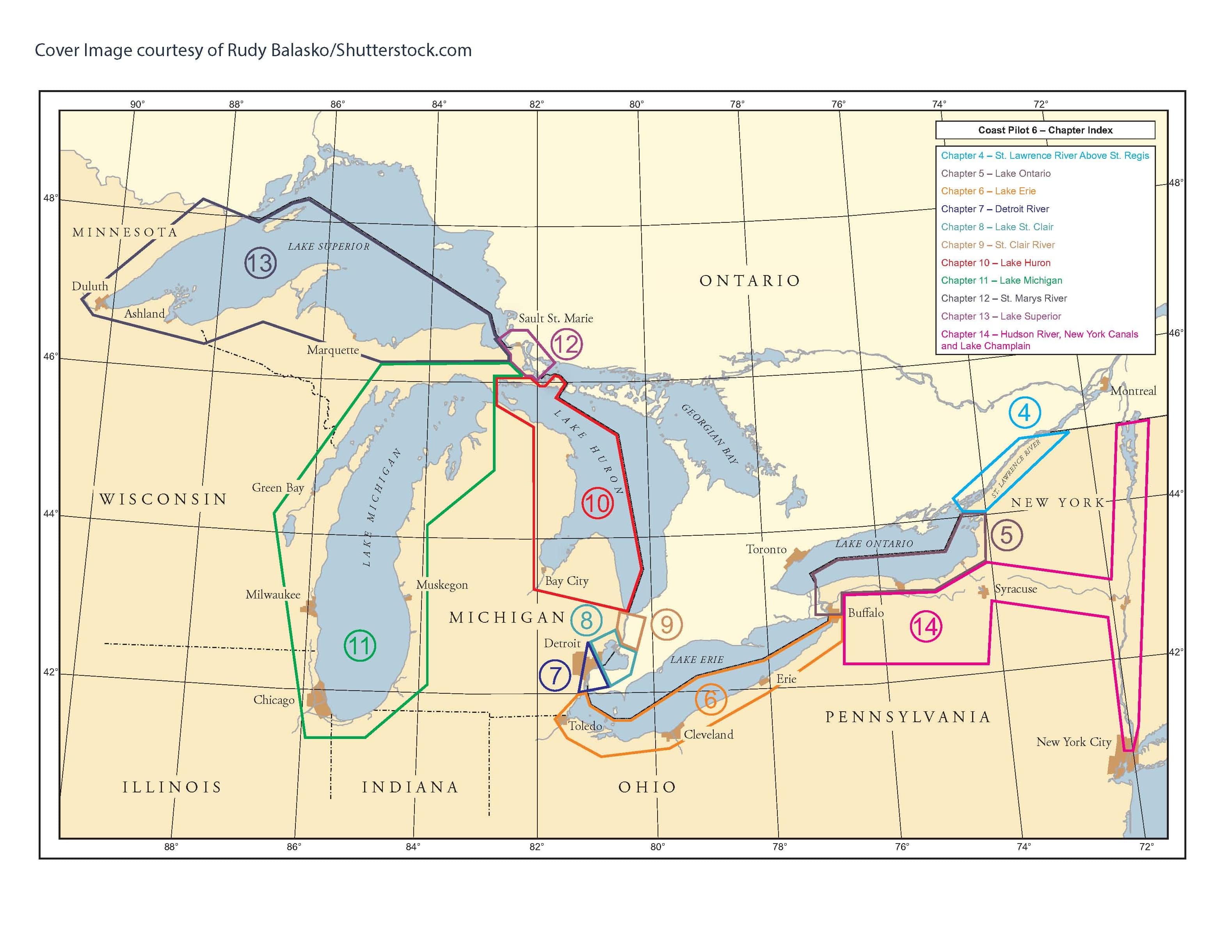 U.S. Coast Pilot 6: Great Lakes and St. Lawrence River - 55th Edition 2025