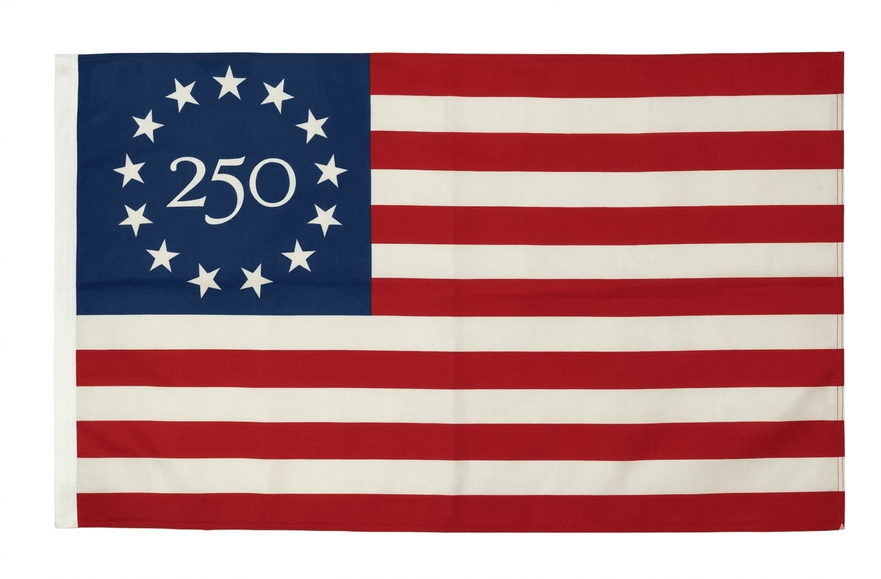 United States 250 Betsy Ross Country Flag