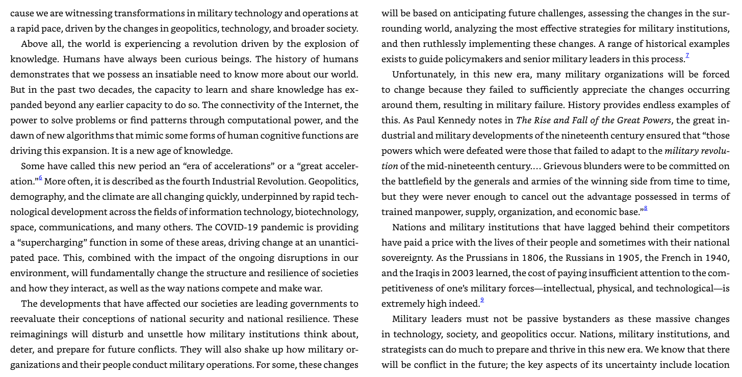 War Transformed: The Future of Twenty-First-Century Great Power Competition and Conflict