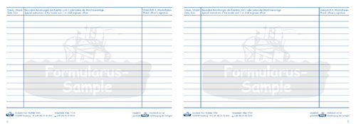 Night Order Book - Log Book - Amnautical